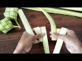 How To Make Ketupat How To Weave Ketupat