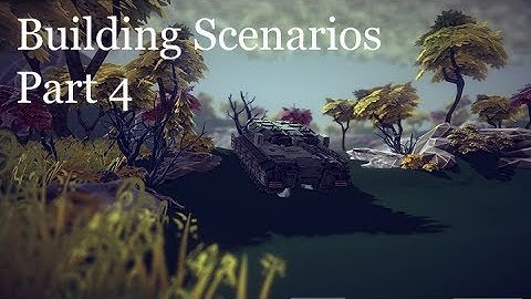 Building Scenarios in Besiege #4 Building a Waterfall