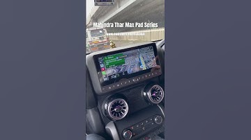 Mahindra Thar Max Pad Series 10.28” DISPLAY l Own Silent International #Mahindrathar #Thar