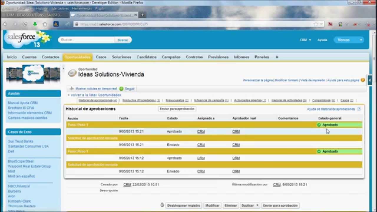 DEMO Salesforce CRM Ideas Solutions YouTube