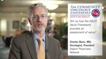 Perspective on the ASCO Value Framework by Charles Bane, MD