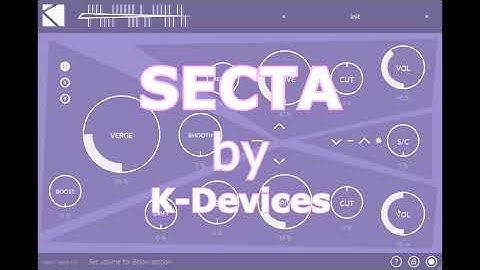Secta by K-Devices - VST3 / Audio Unit plugin