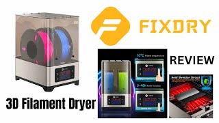 Fixdry Filament drying machine / 48-hour dry time!!!