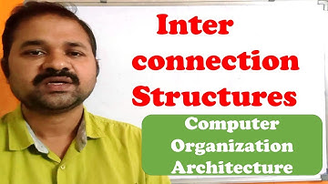 Interconnection Structures in  Computer Organization Architecture