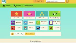 Brainpop instructions Lynch