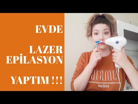 evde lazer epilasyon yaptim tuylerinizden tamamen kurtulun youtube