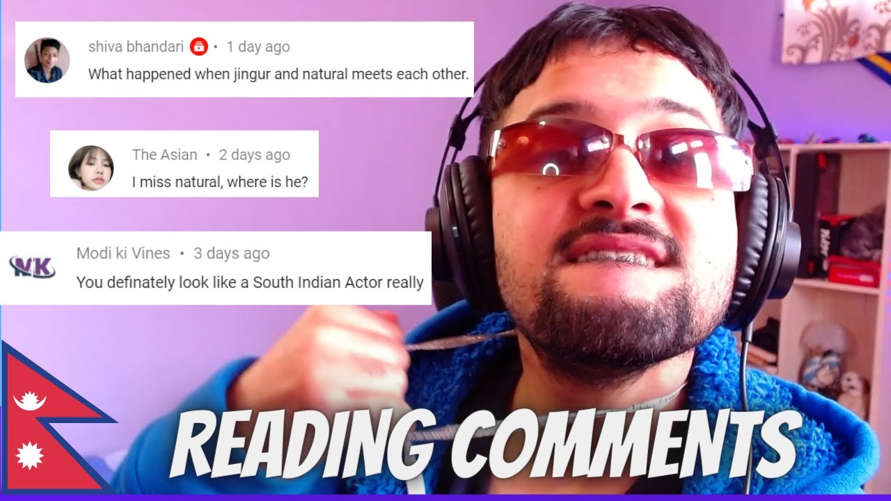 🇳🇵REACTING TO FAN COMMENTS 🤣 🤣 - YouTube