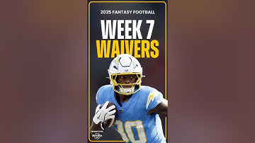 Top WAIVER ADDS For Week 7 in the NFL! #shorts