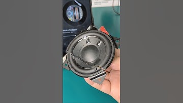 A half cut speaker #audio #woofer #diy