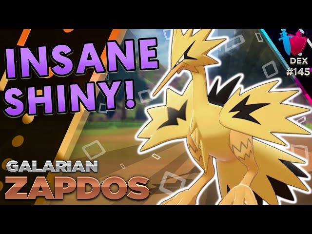 H.T. Ruiz - on X: Galarian Zapdos ! ⚡️ Loved the design when I first saw  it, loved it even more when I saw the shiny. This will go on sale