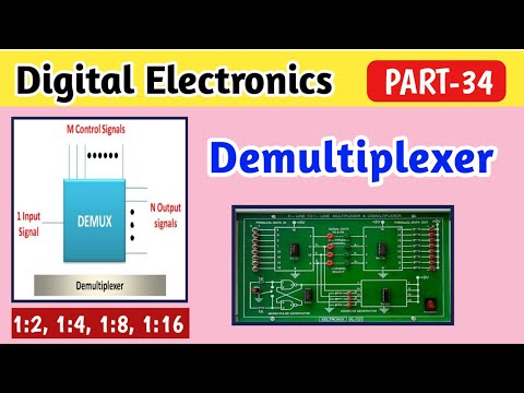 #Demultiplexer in hindi|multiplexer