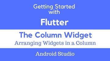 Flutter Column Layout Widget Tutorial.