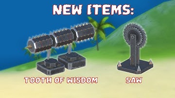 Saw & Tooth Of Wisdom [Evercraft Mechanic: Online Sandbox from Scrap]
