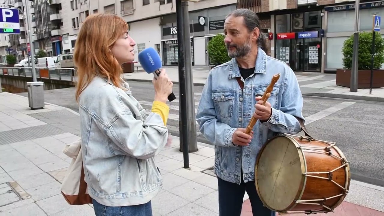 Hablamos con tamboriteros en el VIII Encuentro de Ponferrada 2024