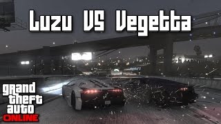 LUZU VS VEGETTA!!! - Carreras de GTA con Vegetta - [LuzuGames]