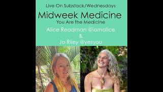 We talk about Creativity and following our passions Midweek Medicine with Jo Riley @Yesyou