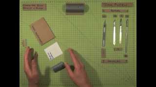 Card Modelling Basics (pt.1) - Choose the right handle and blade - with Jude Pullen