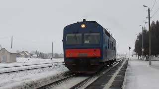 АЧ2-072 отправляется со станции Дмитриев-Льговский