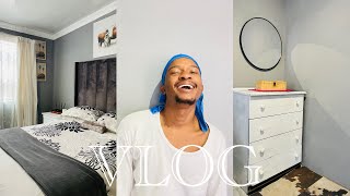 VLOG: DEEP CLEAN CURTAINS || CEMETRY VISIT || CHANGE BEDDING ||VENTING WHILE CLEANING ||SA YOUTUBER