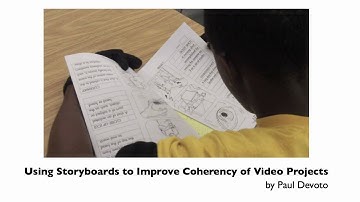 Action Research: Using Storyboards to Improve Coherency in Student Videos
