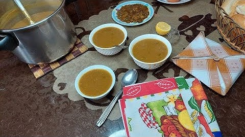 حريرة ناس مغنية على اصولها لديدة بأسهل طريقة للتحظير harira meghnia