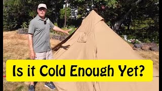 KingCamp TURINO Tipi Hot Tent with Stove Jack