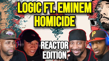 Logic ft. Eminem - Homicide | REACTION MASHUP