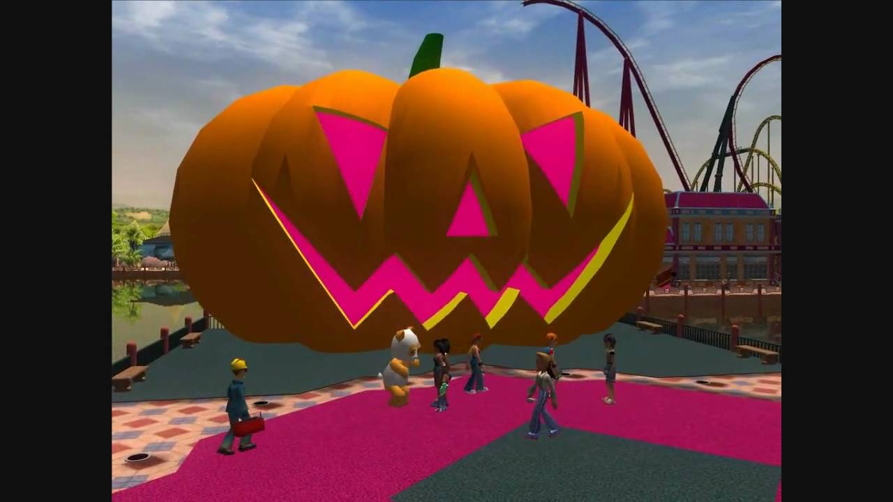 [OLD] RCT3 - Halloween Celebration 2008 - YouTube