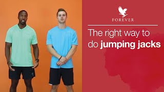 How to do Jumping Jacks | Forever Living UK & Ireland