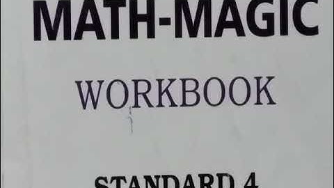 Std-4th /Subject-Maths/Ch-4 Tick Tick Tick /Workbook/Part-2