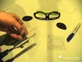 Make 3d picture glasses