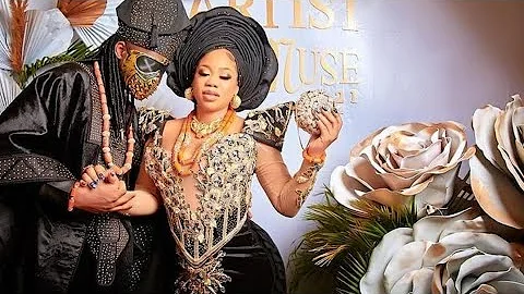 Fashion Mogul Toyin Lawani traditional marriage celebration+ How celebrities dressed