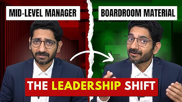 From Mid-Level Manager to Boardroom Material | Leadership Shift Framework for 30–40 YOE Professional
