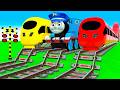 【踏切アニメ】あぶない電車 TRAIN THOMAS 2026 l Railroad Crossing Animation #train #1million
