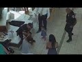 Surveillance video shows 2 officers saving choking baby