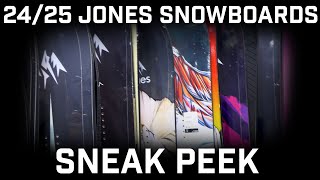 Sneak Peek Of The 24/25 Boards From Jones