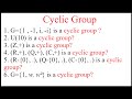 Cyclic group|(Z, + ) is cyclic group| Cube root of unity is cyclic| Lecture 2|Theta Classes