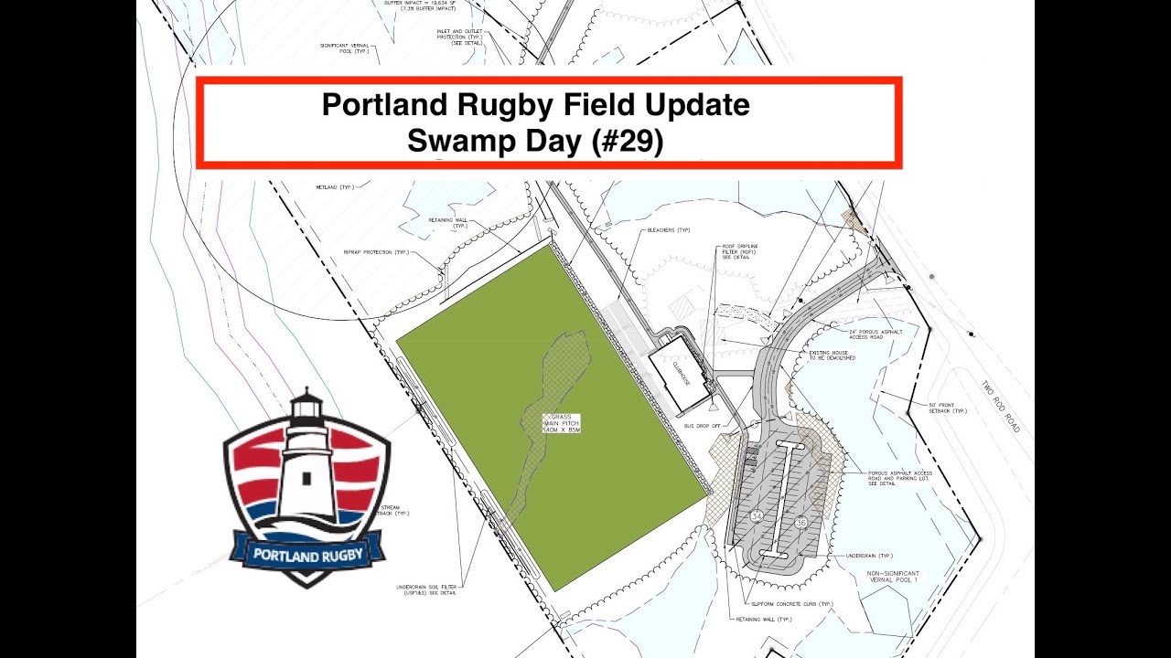 Portland Rugby Field Update: Swamp Day (#29) - YouTube