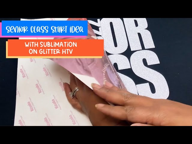 Heat Transfer Vinyl Sublimation on dark t-shirts - how to use