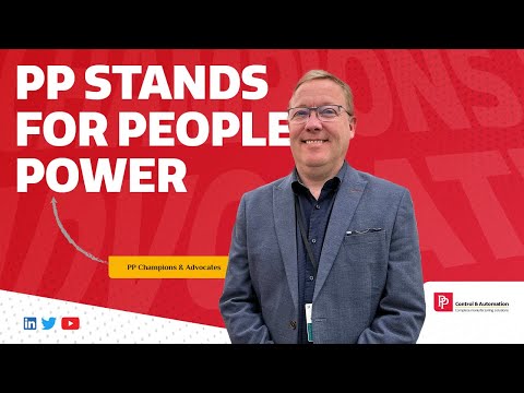 Our people, values & culture - video from PP Control & Automation