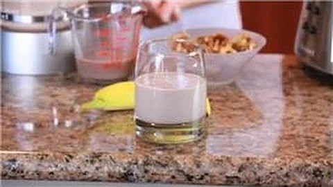 Nutrition and Dieting : A Banana Breakfast Drink
