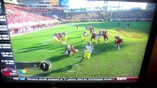 OutBack Bowl Hit GameCocks vs Michigan