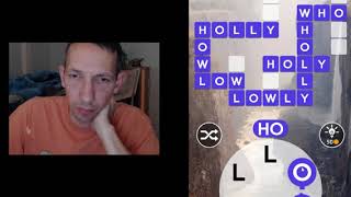 Wordscapes, Cliff Stage, Mist level 7