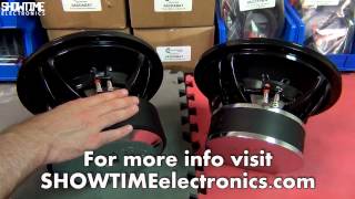 showtime electronics comparing mid and high level subwoofers with audio system