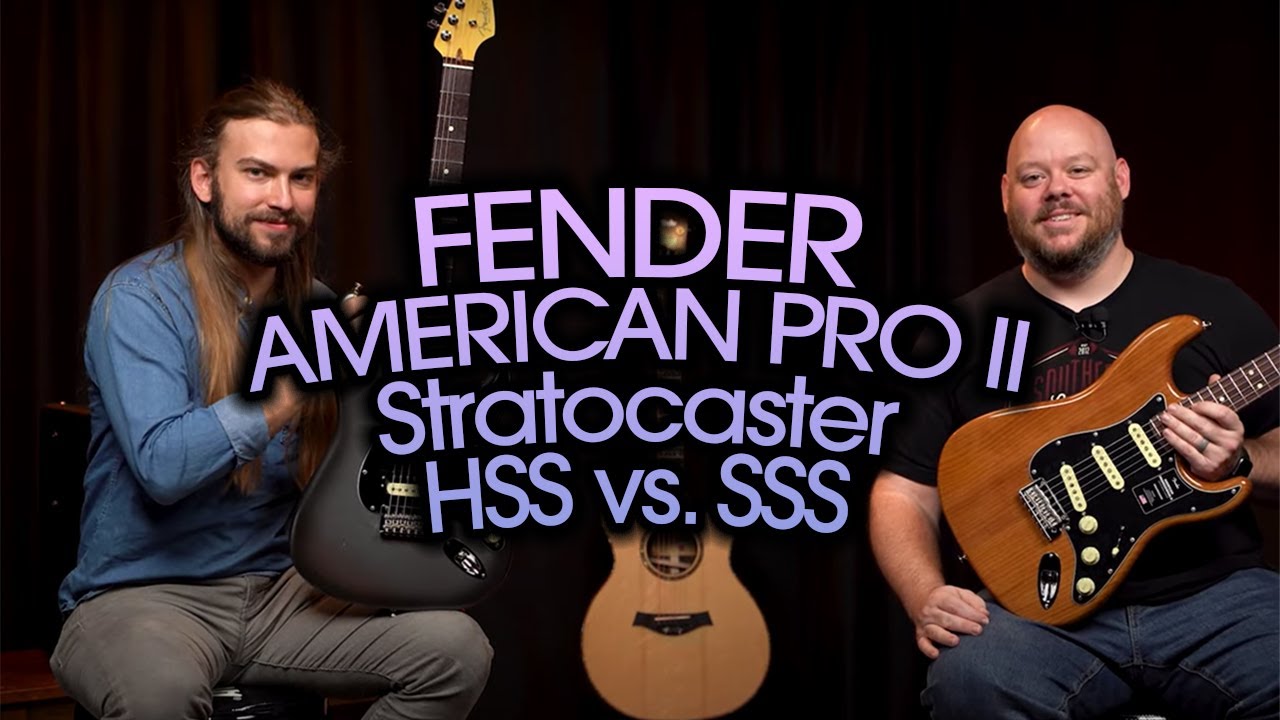 Fender American Pro II HSS vs. SSS The Difference a Humbucker Makes