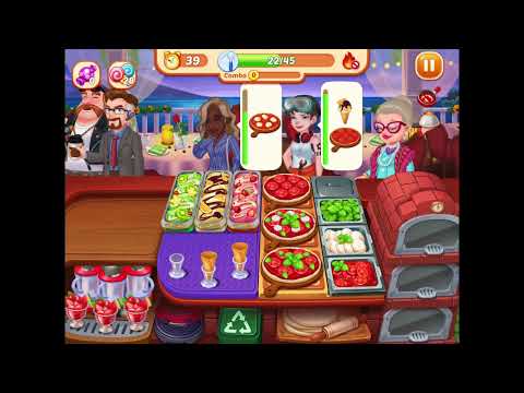 [Game Play]Crazy Diner - Pizza Fanatic - Level 133-137 3 Star Clear