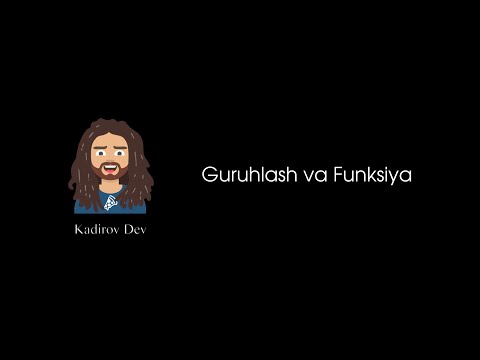 Video: Funksiyalar nima uchun muhim?