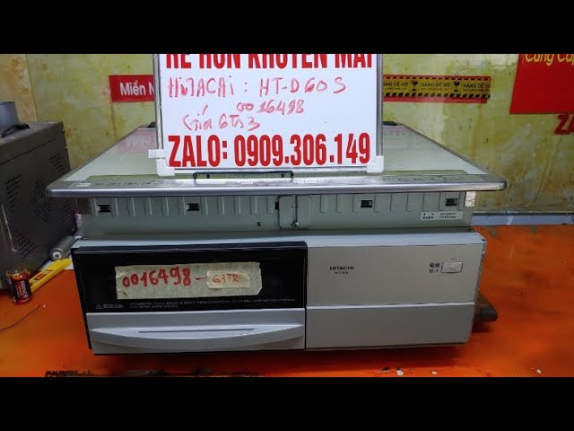 Rehonkhuyenmai Bếp Từ Hitachi HT-D60S 0016498 - 2IH 3KW + 3KW - bh 