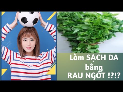 Làm SẠCH DA bằng RAU NGÓT !?!!