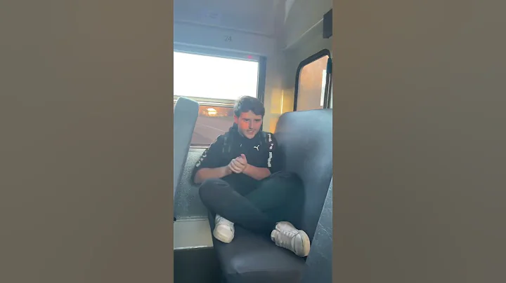 Kid claps on bus